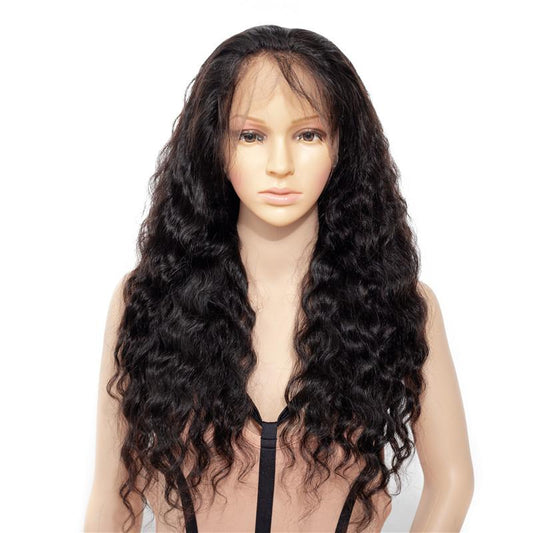 BeuMax Brazilian 13x4 Natural Wave Lace Front Human Hair Wigs - GlamAura