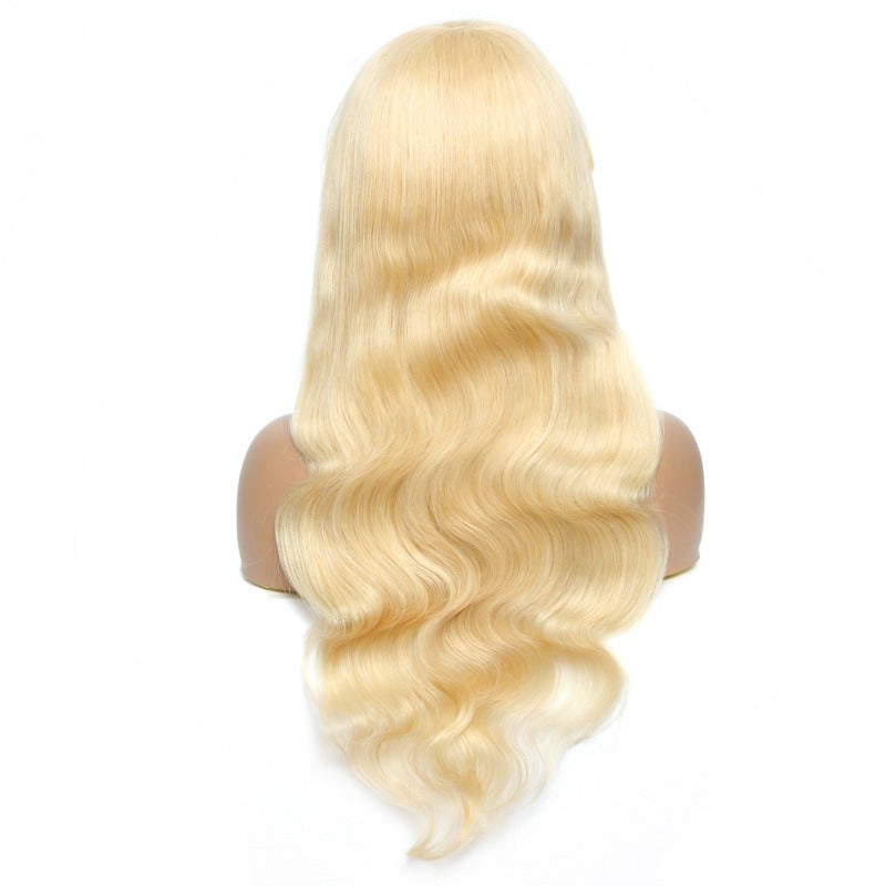 #1B/613 Body Wave 180% Density #613 Wig with Bang 200% Density Human H - GlamAura