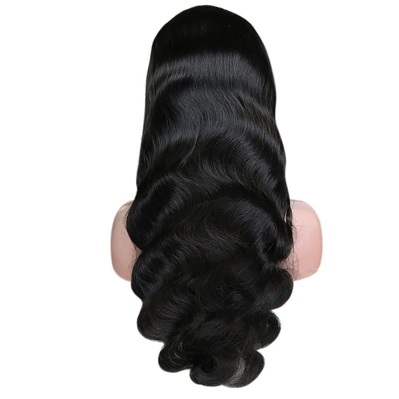 Headband Human Hair Scarf Wig Body Wave No GLUE Easy Wear for Women 18 - GlamAura