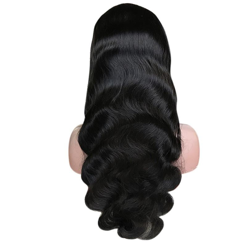 Body Wave 13x6 Transparent Lace Frontal Brazilian Human Hair Wigs - GlamAura