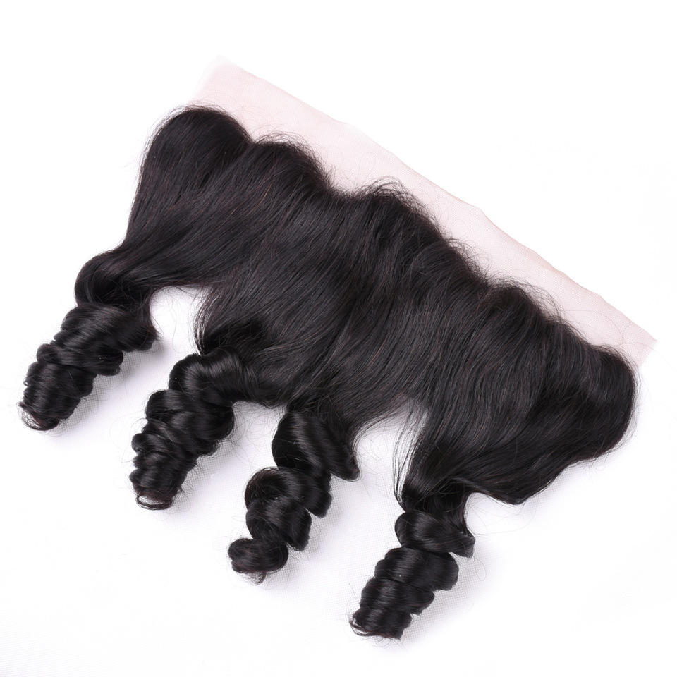 10A Grade 3/4 Spring Curl Fumi Human Hair bundles with 4x4 Closures & - GlamAura