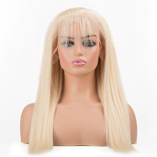 Straight 613 Transparent 13x4 Lace Frontal Wig 4x4 Closure Wig 13x6x1 - GlamAura