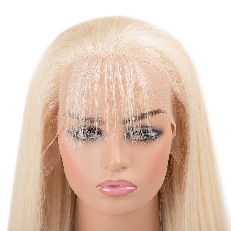 Straight 613 Transparent 13x4 Lace Frontal Wig 4x4 Closure Wig 13x6x1 - GlamAura