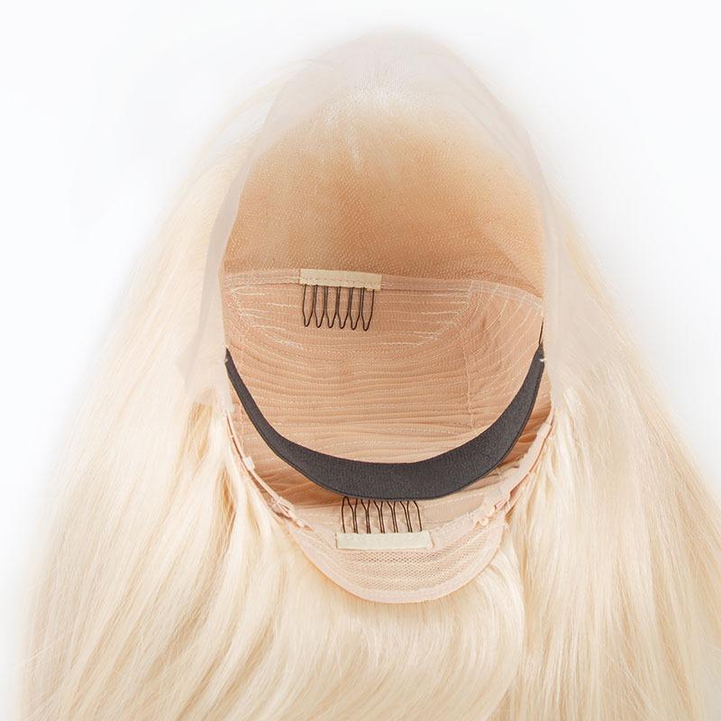 Straight 613 Transparent 13x4 Lace Frontal Wig 4x4 Closure Wig 13x6x1 - GlamAura