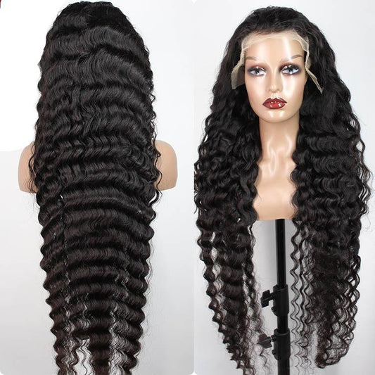 Beumax 13x6 Loose Deep wave Lace Frontal Human Hair Wigs - GlamAura