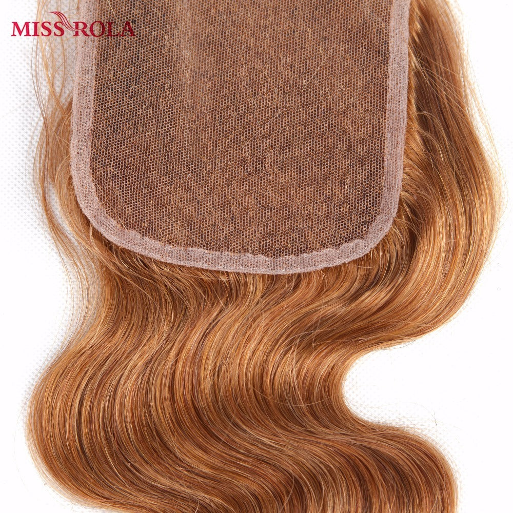 #30 Ombre 10A Grade Body Wave #1B/30 BUNDLES with 4x4 CLOSURES & 13x4 - GlamAura