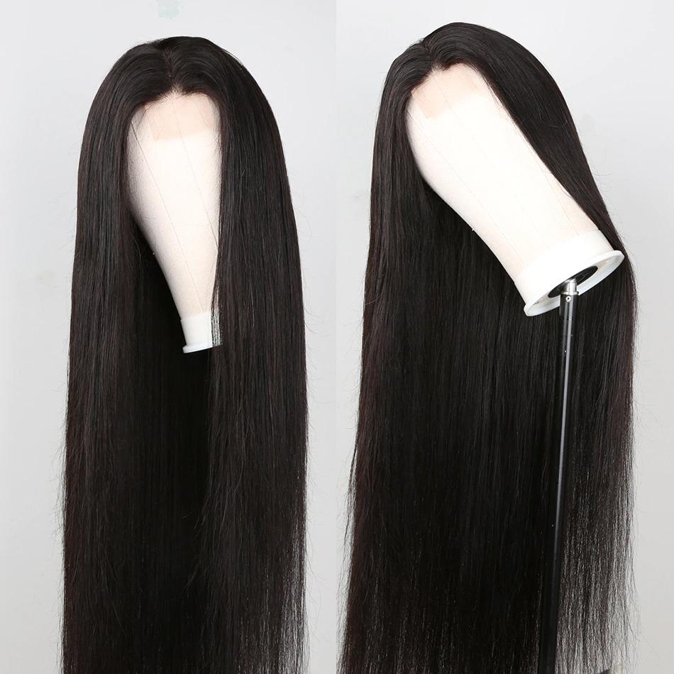 BeuMax 4x4 Straight Wig 5x5 Lace Closure wigs 6x6 Human Hair Wigs - GlamAura