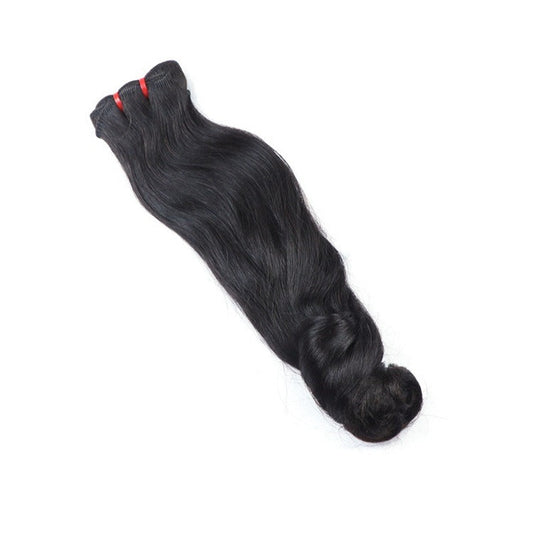10A Grade Brazilian 3/4 Bundles U6 Bouncy Curl Human Hair bundles with - GlamAura