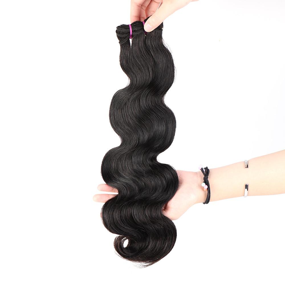 Beumax Double Drawn 12A Grade Body Wave BUNDLES with CLOSURES & - GlamAura