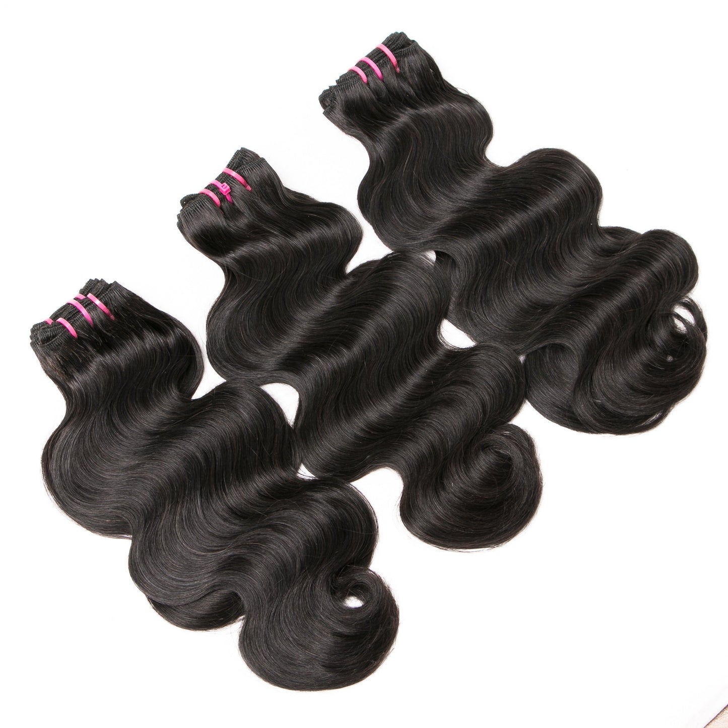 Beumax Double Drawn 12A Grade Body Wave BUNDLES with CLOSURES & - GlamAura