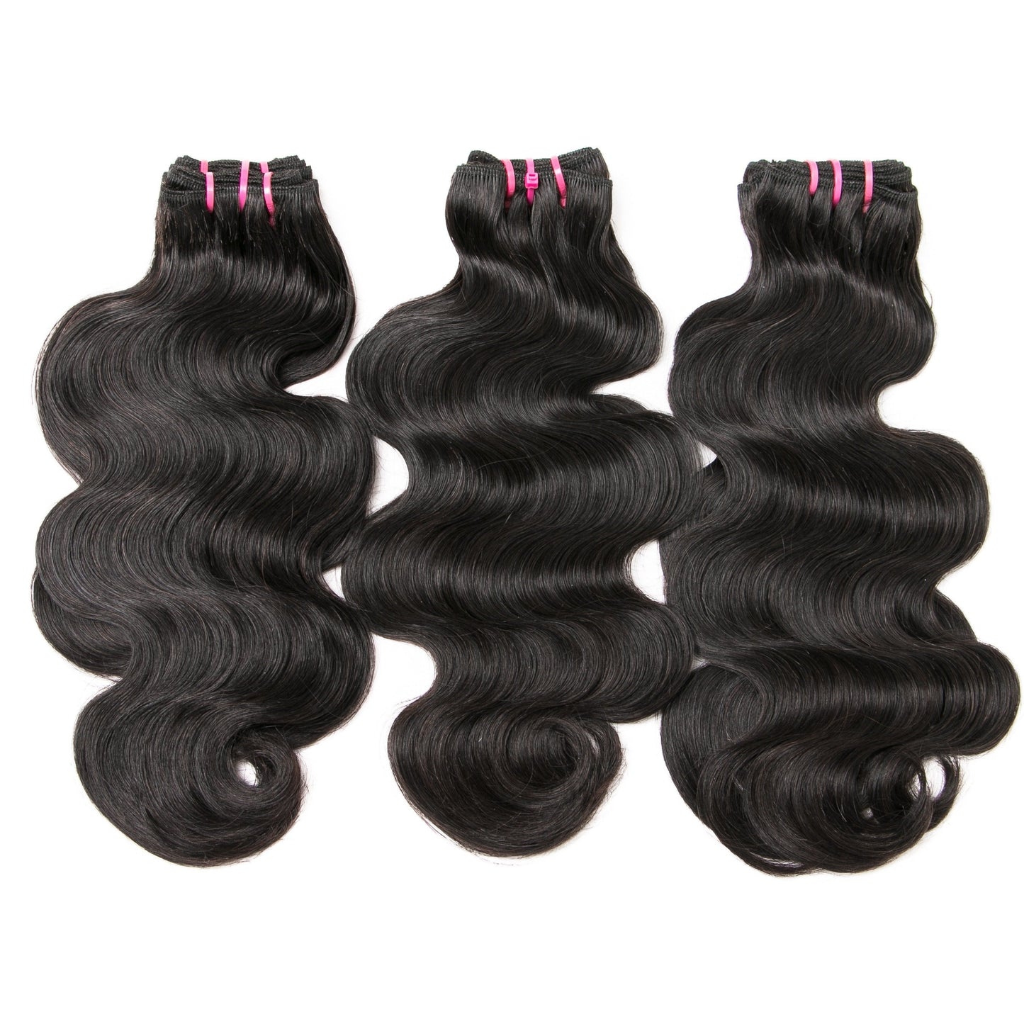 Beumax Double Drawn 12A Grade Body Wave BUNDLES with CLOSURES & - GlamAura