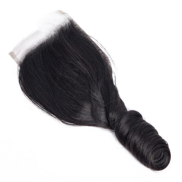 Super Double Drawn 12A Grade Romance Curl BUNDLES with CLOSURES & FRON - GlamAura