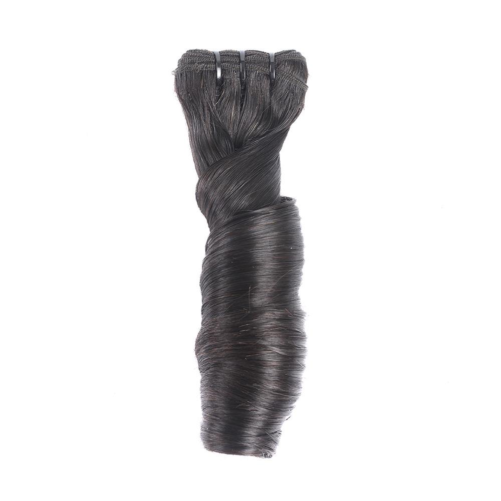 Super Double Drawn 12A Grade Romance Curl BUNDLES with CLOSURES & FRON - GlamAura
