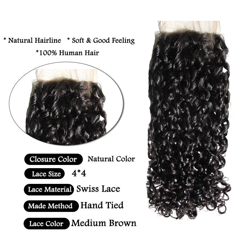 Super Double Drawn 12A Grade Pissy Curl BUNDLES with CLOSURES & FRONTA - GlamAura