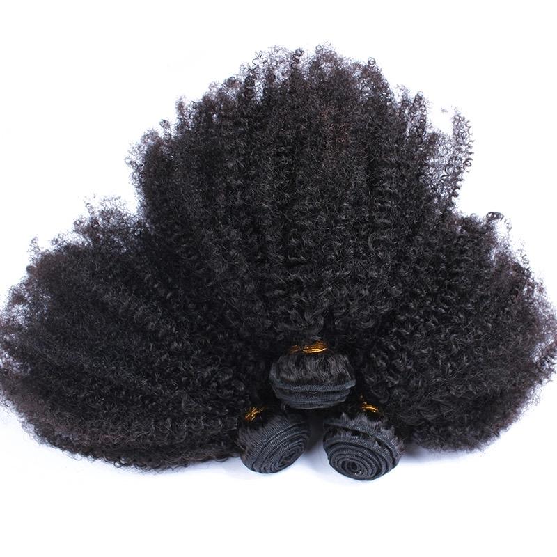 10A Grade 1/3/4 Afro Kinky Curly Vietnam Human Hair Extension Bundles - GlamAura