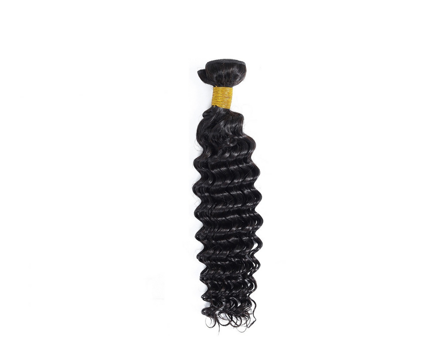 10A Grade 1/3/4 Deep Wave Brazilian Human Hair Bundles - GlamAura