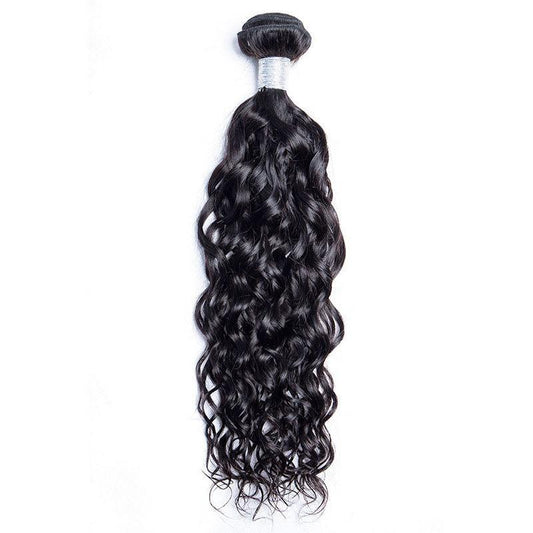 10A Grade 1/3/4 Water Wave Weave Malaysian Human Hair Extension Bundle - GlamAura