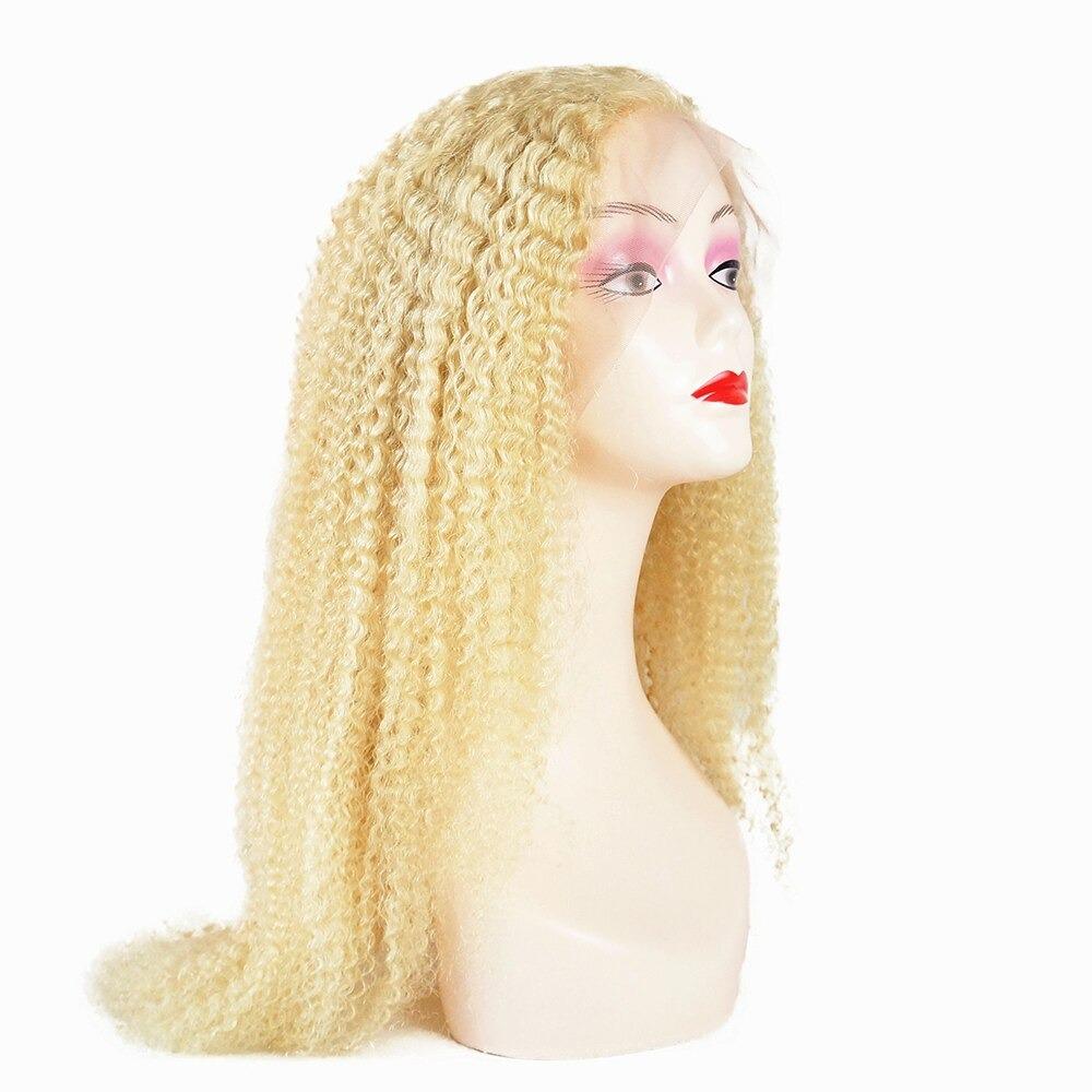 Beumax 200% Density 613 Blonde 13x4 Lace Frontal 13x6 Brazilian Curly - GlamAura