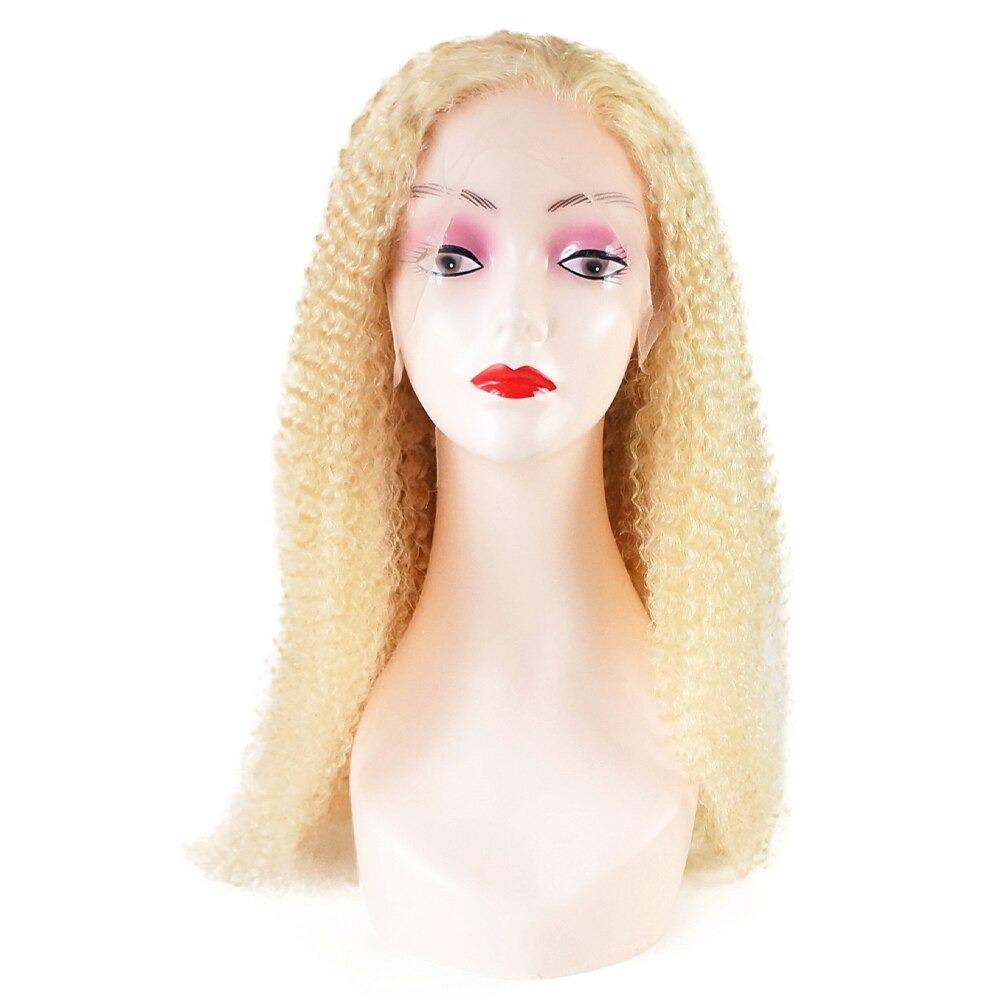 Beumax 200% Density 613 Blonde 13x4 Lace Frontal 13x6 Brazilian Curly - GlamAura