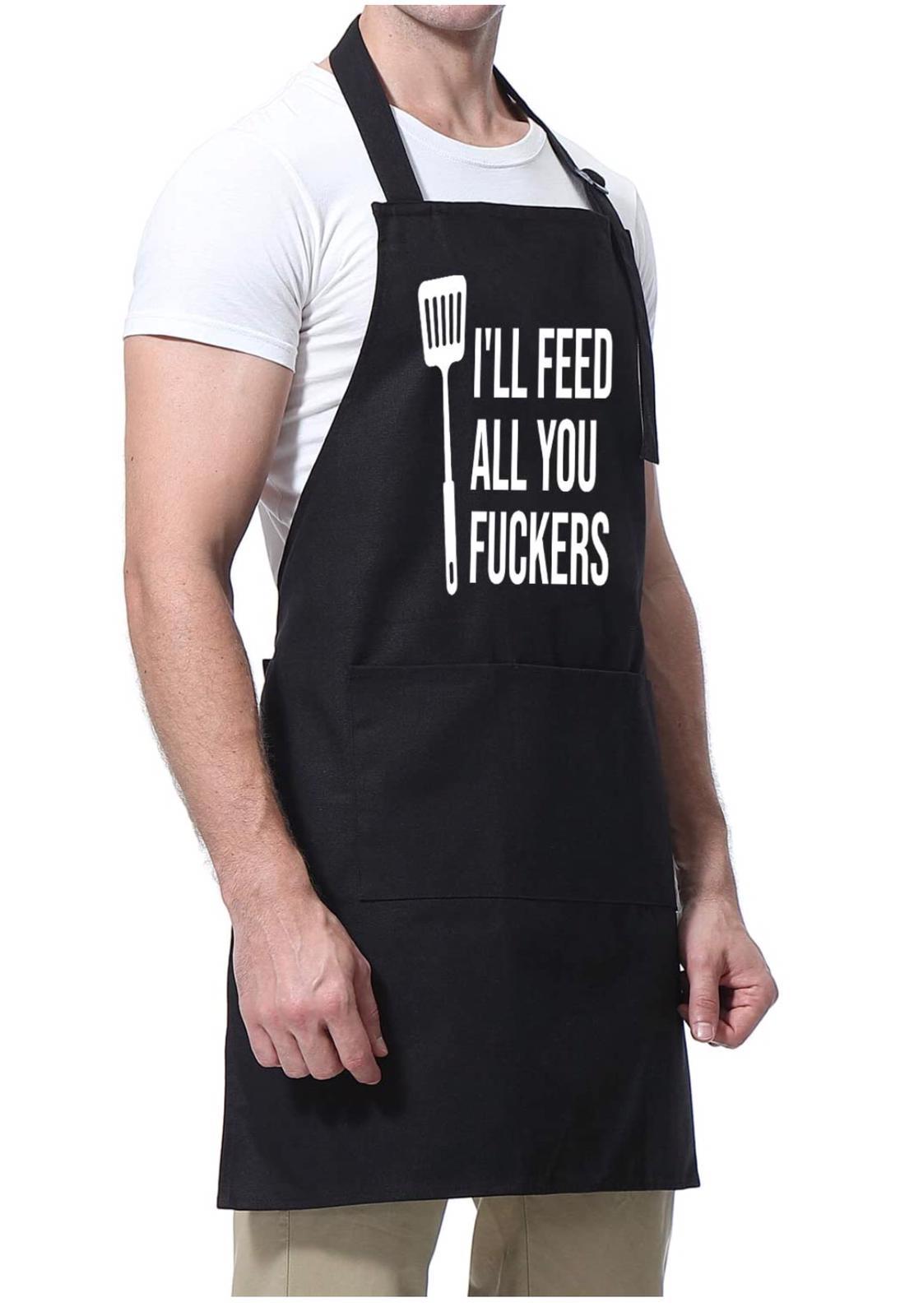 Women Men Solid Linens apron kitchen Pocket For home and kitchen Adjus - GlamAura